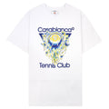 Casablanca Tennis Club Icon Classic T-Shirt Bright White