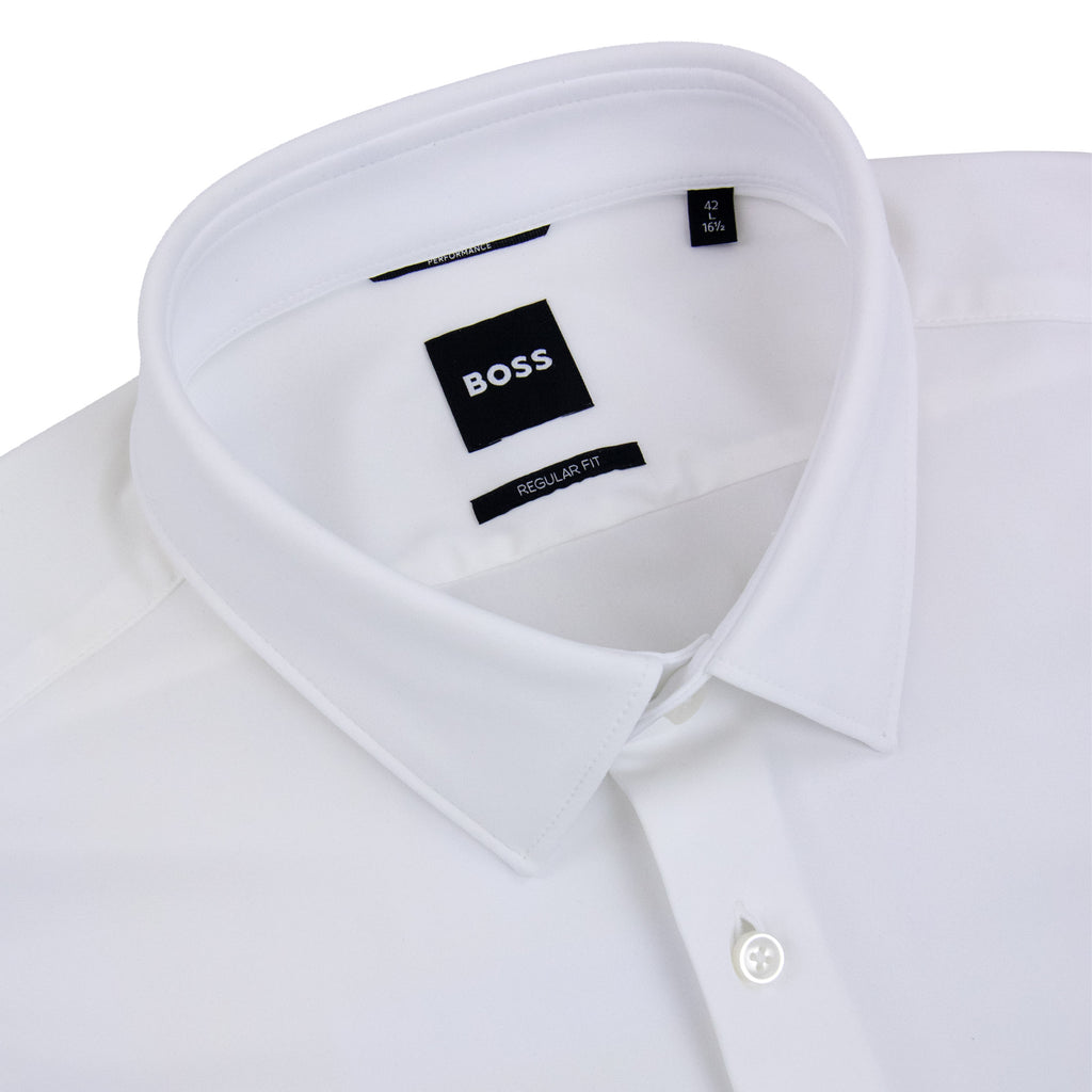 Hugo Boss Regular Fit Performance Stretch Shirt WHITE 100