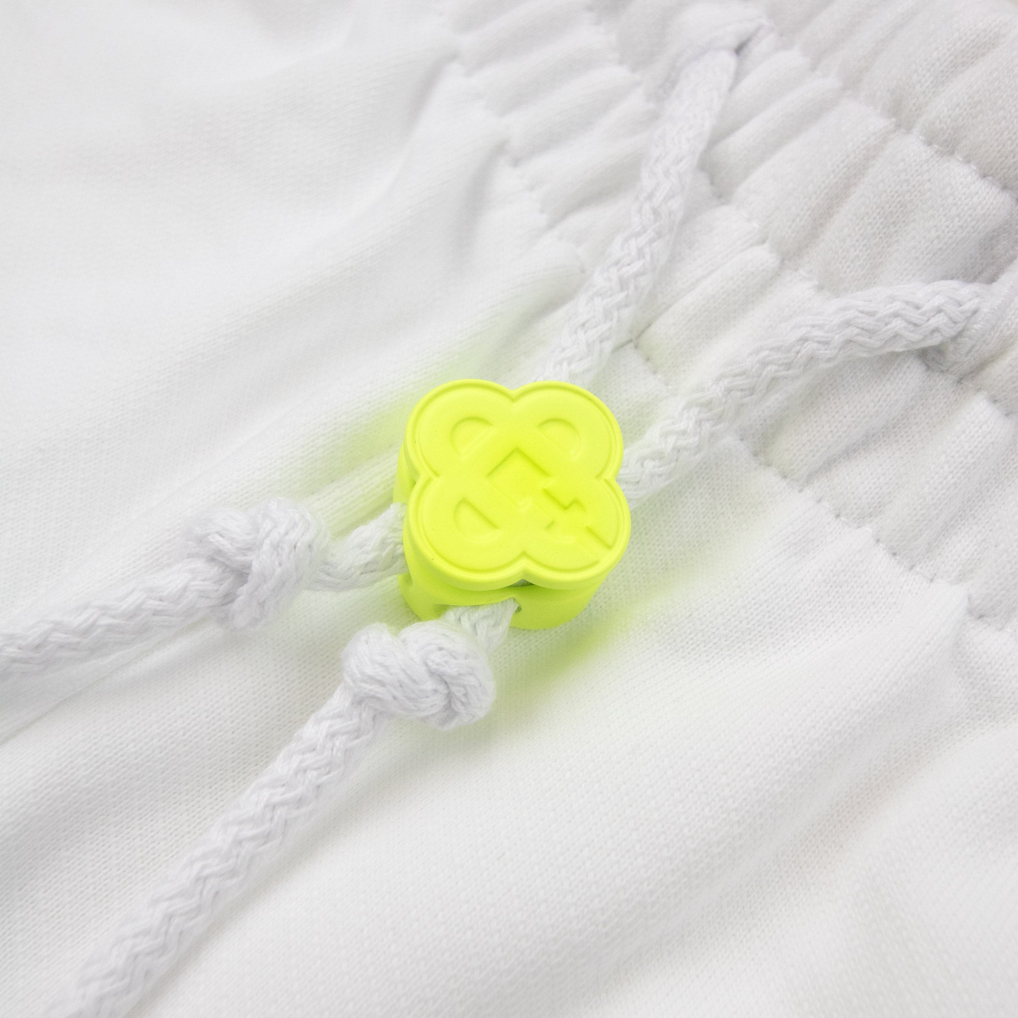Casablanca Tennis Club Icon Sweat Shorts White