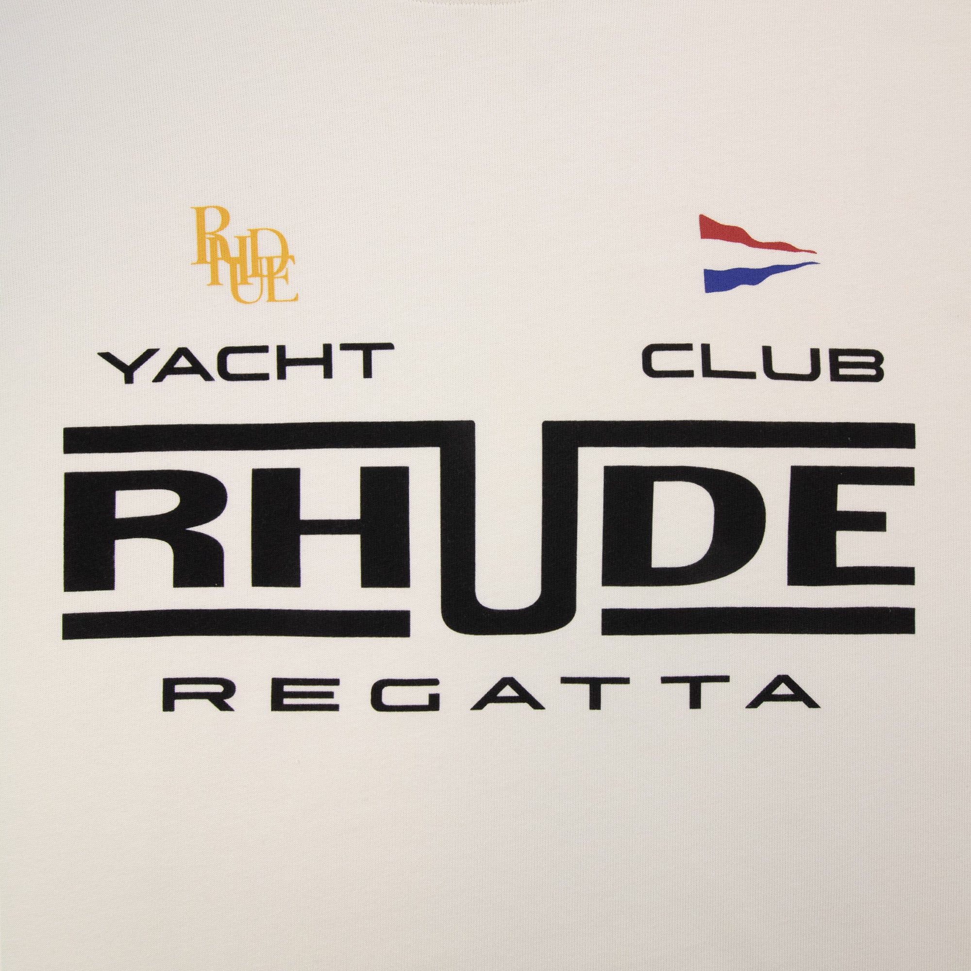 Rhude Regatta Club Tee Vintage White