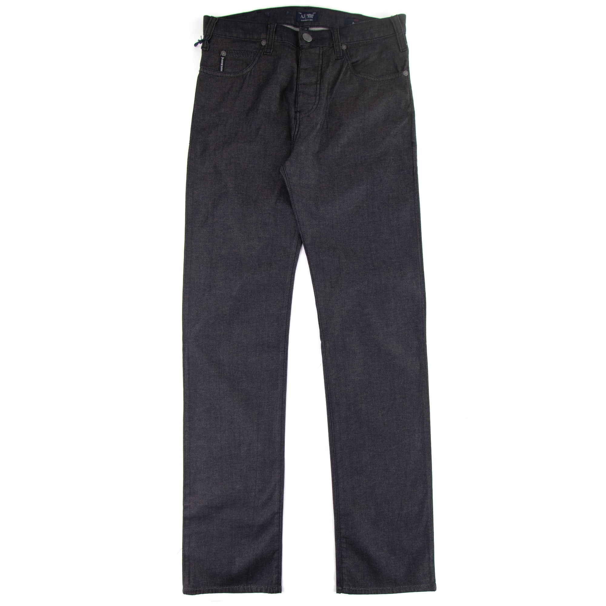 Jeans Uomo Regular Fit Bell Bottom - Cotone Nero E Denim Varie Taglie