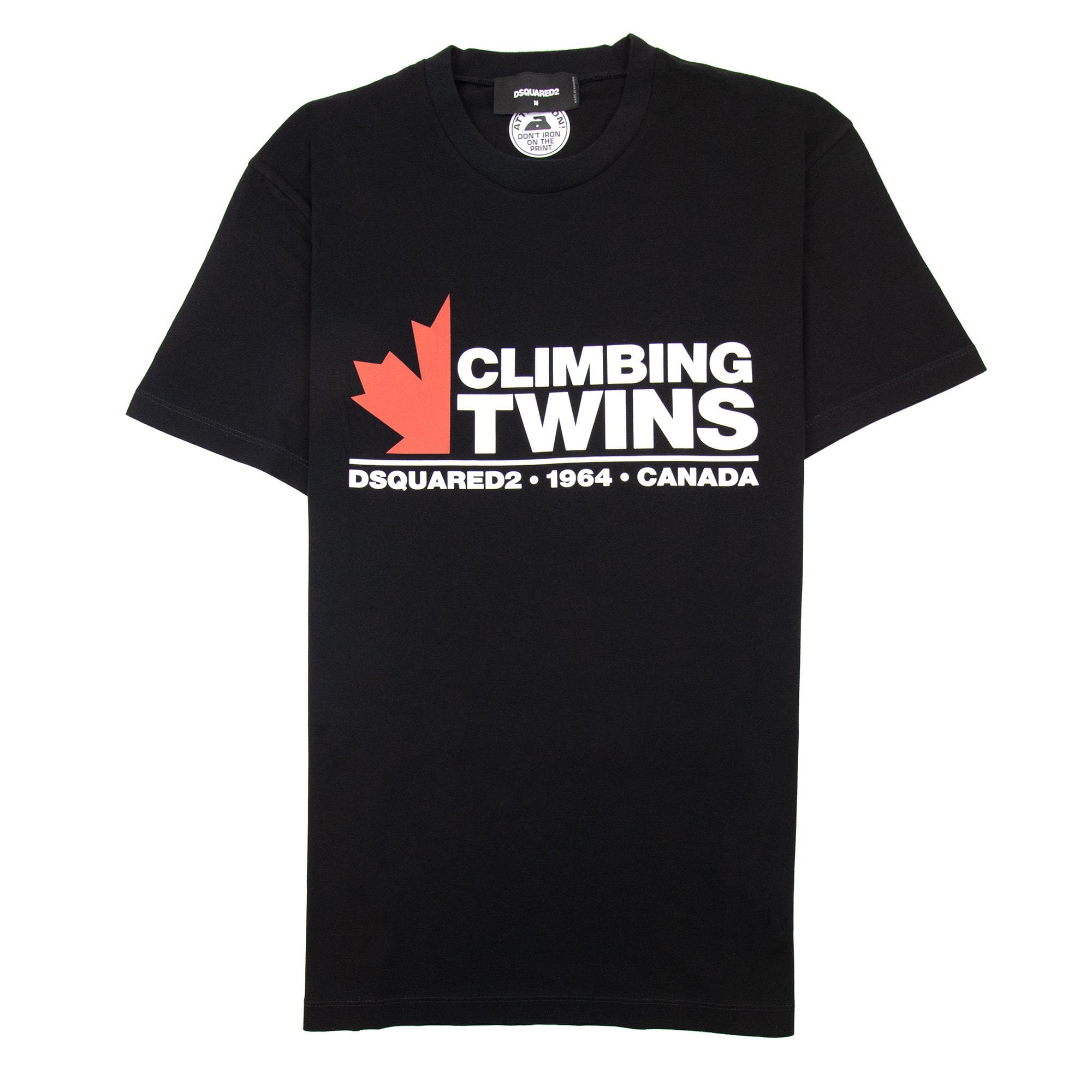 Dsquared2 Climbing Twins T-shirt Black | ONU