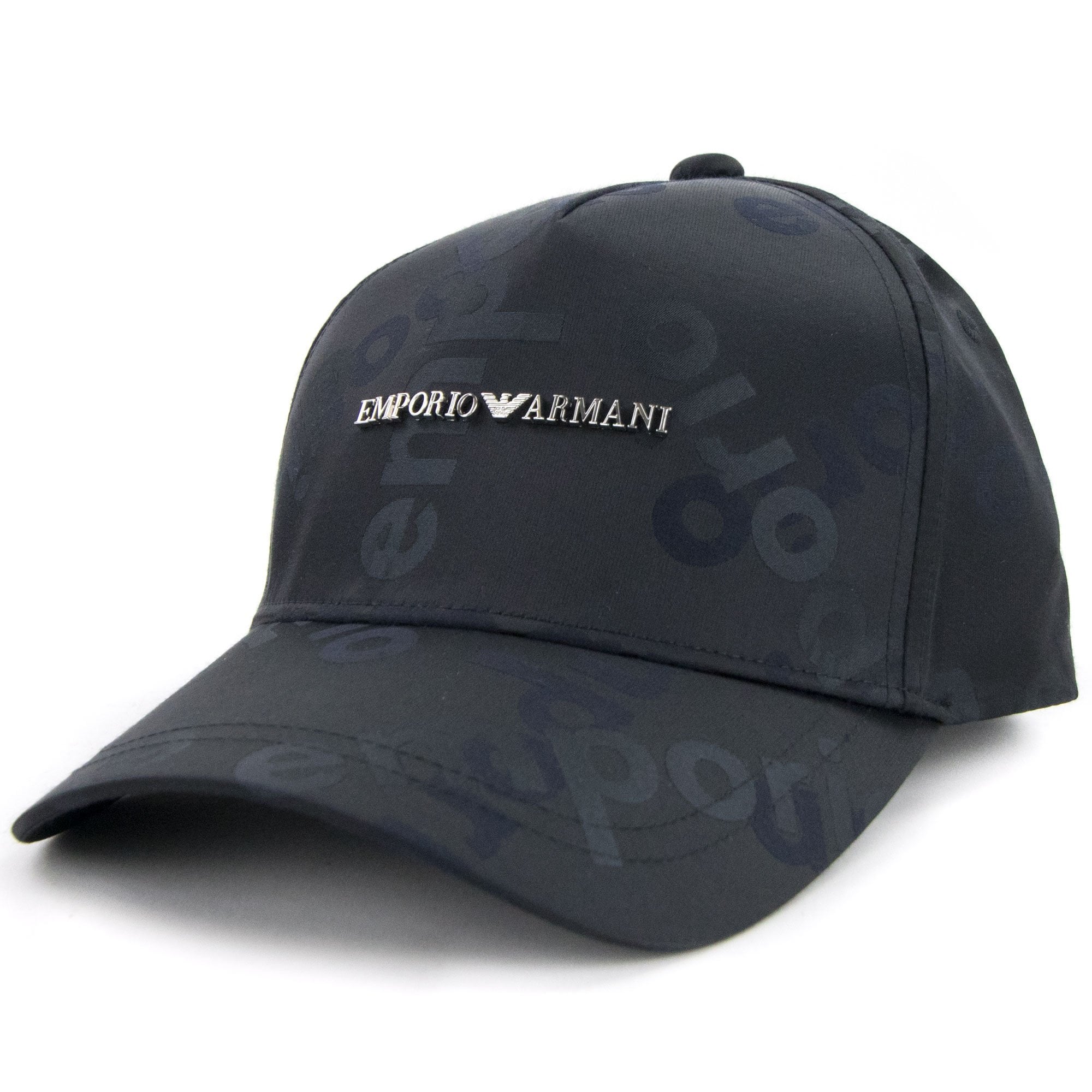 Emporio Armani Metal Logo Cloche Cap 