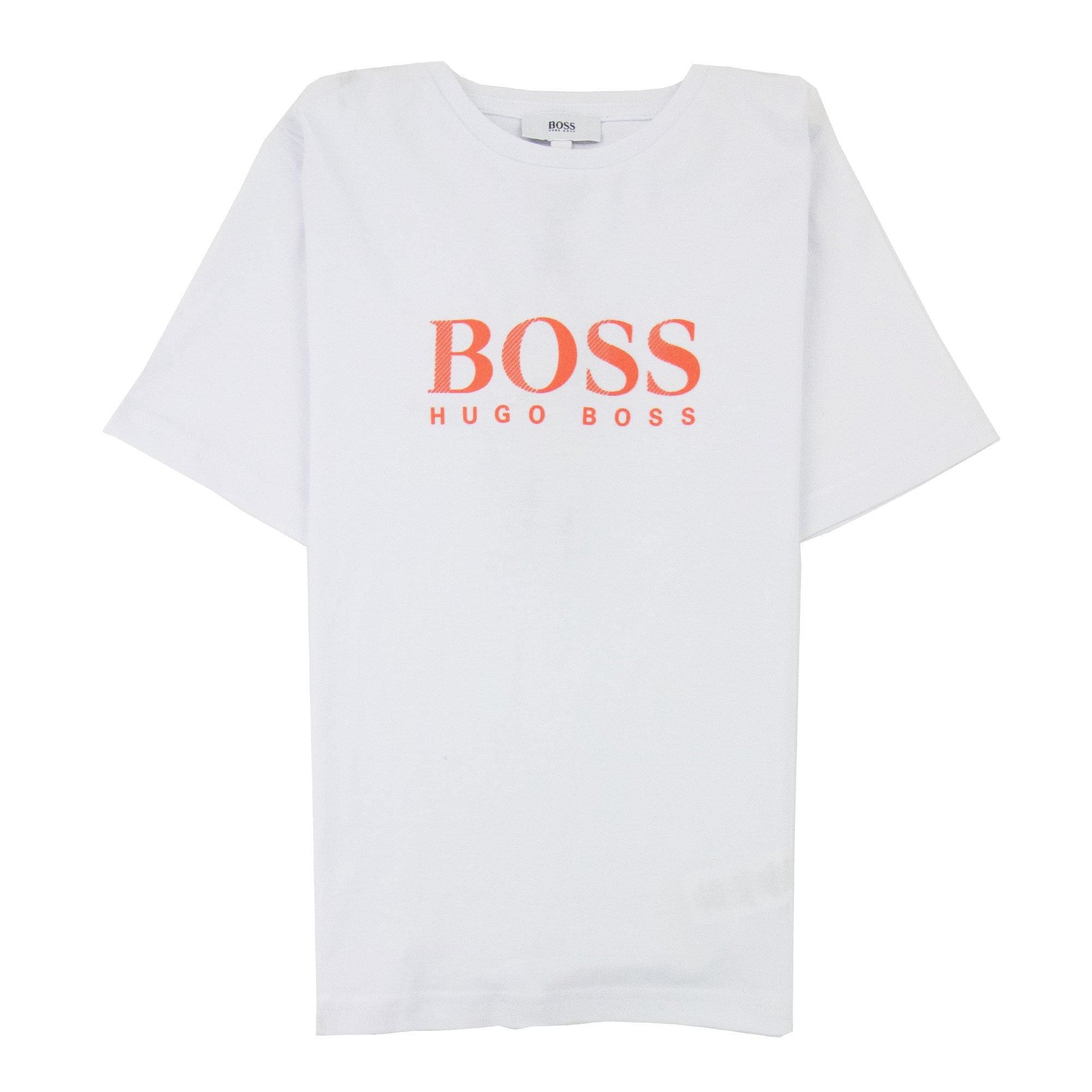 Hugo Boss Kids Rubber Logo S/s T Shirt 